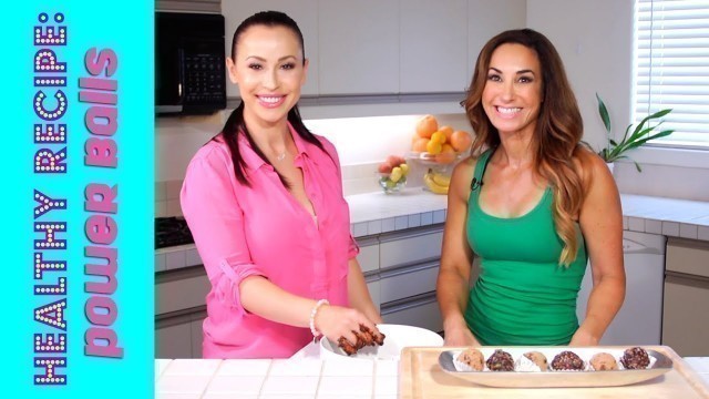 'Healthy Recipe: Power Truffle Balls w/ Natalia Kern | Natalie Jill'