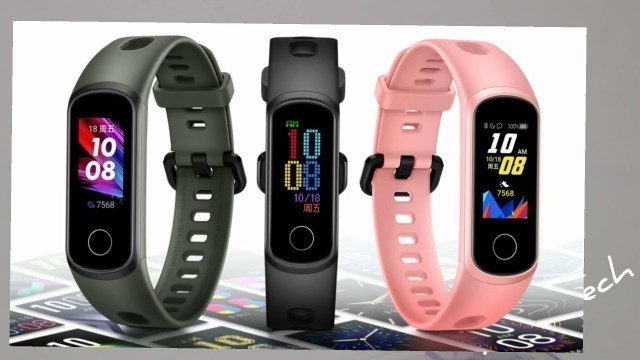 'Huawei Honor Band 5i Fitness Tracker, USB Plug-In Charge, Up to 9-Day Battery 0.96-inch screen'