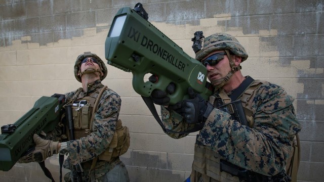 'Rare Video: U.S. Marines Test New Technology Weapon To Fight In Future (ANTX 2018)'