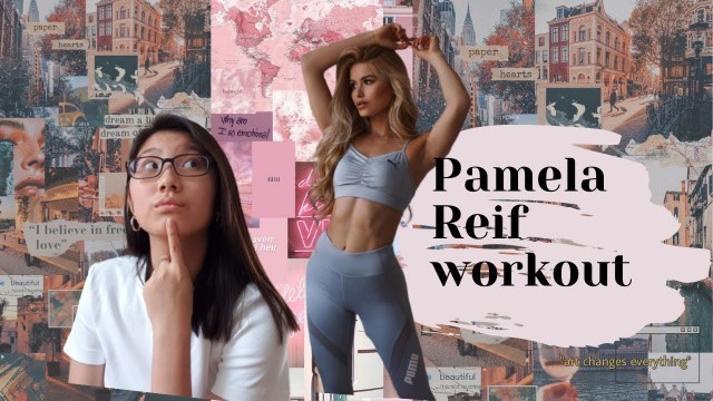 'Vlogmas #4 | I TRIED PAMELA REIF\'S WORKOUT FOR A WEEK'