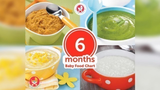 '6 Months Baby Food Chart [with Indian Recipes]'