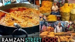 'RAMZAN STREET FOOD IN INDIA |KOLKATA ZAKARIA STREET RAMZAN FOOD| ZAKARIA STREET RAMZAN SPECIAL BAZAR'