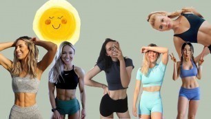 'ZKOUŠÍM WORKOUTY NEJSLAVNĚJŠÍCH FITNESS YOUTUBEREK | Lilly Sabri, Chloe Ting, Pamela Reif'