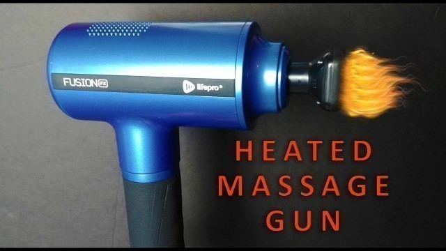 'LifePro Fusion FX Heated Massage gun - Sonic massage gun'