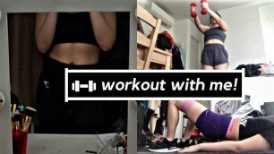 'workout with me for a week! | Pamela Reif workout plan'