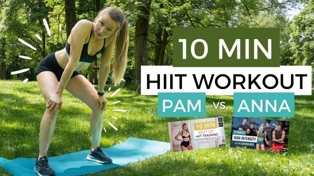 'HIIT WORKOUT CHALLENGE | Pamela Reif vs. Growingannanas'