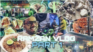 'Ramzan Vlog 1 |Zakaria Street Special |Dilli 6 | Paradise Biryani | Ashrafia Tea #streetfood #ramzan'