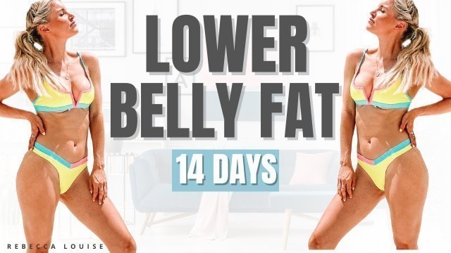 'SMALL WAIST and LOWER BELLY FAT BURN Workout | 14 Day Results!'