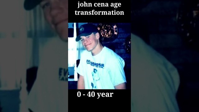 'john cena transformation from 0 to 40 years | john cena muscular transformation'