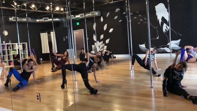 'Sexy Pole Dance Class At Lotus Fitness Studio - River'