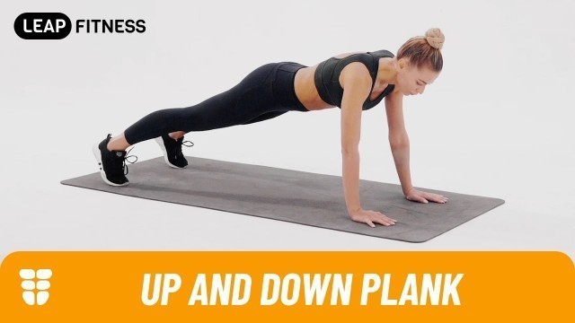 'How to Do：UP AND DOWN PLANK'