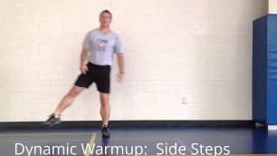 'StewSmith Fitness Library: Dynamic Warmup Side Steps'