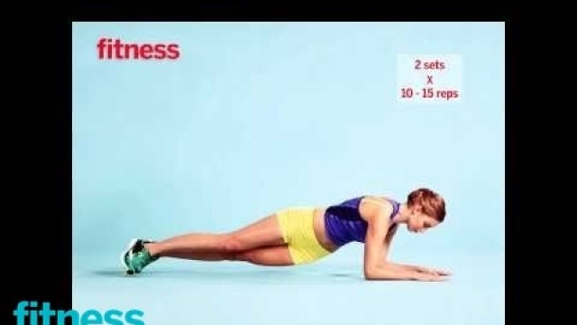 'How to Do a Rocking Plank | Fitness'