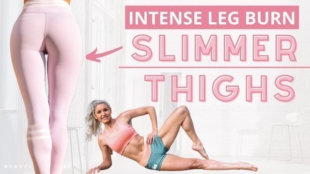 'INTENSE INNER & OUTER THIGH workout - SLIMMER THIGHS'