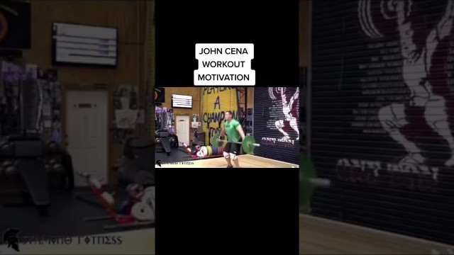 'John cena workout motivation 