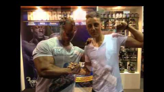 'Daniel meets Ronnie Coleman: World Fitness Expo-Melbourne Australia'