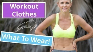 'Best Workout Clothes to Wear | Rebecca Louise'