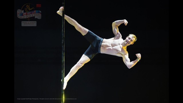 'Kristian Lebedev - RUSSIA - World Pole Dance Championships - Beijing, China'