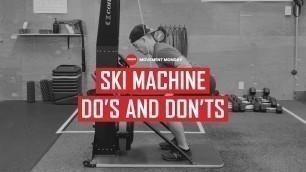 'SKI DOs AND DON\'Ts | MOVEMENT MONDAY | FUKUMOTO FITNESS'