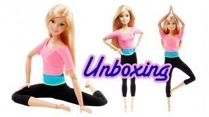 'Barbie Made to Move Fitness Unboxing'