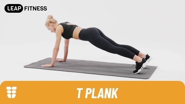 'How to Do：T PLANK'