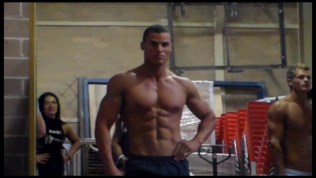 'Motivational Fitness Model Body Transformation - Competition Day'