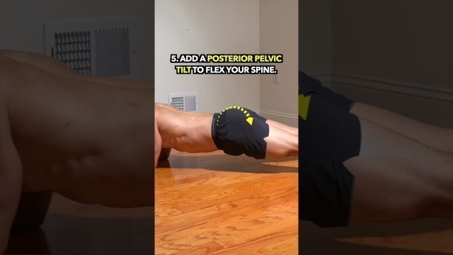 'Everything that goes into a proper plank (EXERCISE) #shorts #fitness'