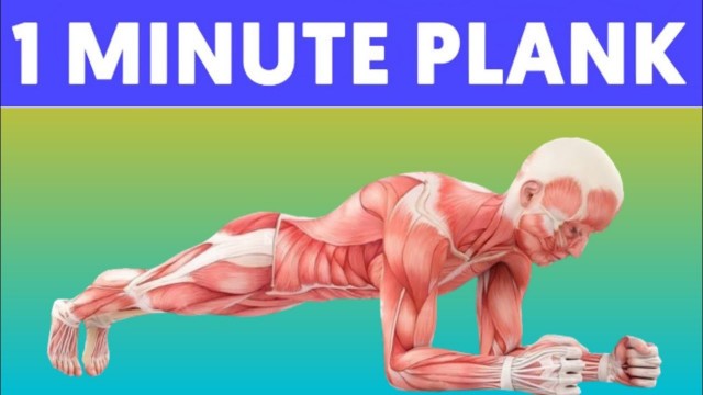 'Benefits of doing 1 minute plank exercise | Benefits of Planking Everyday'