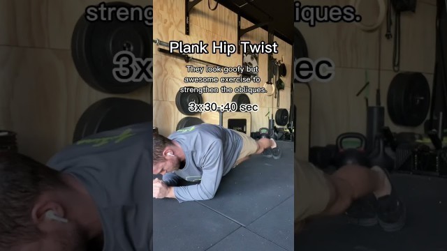 'Plank Twist Ab Workout 