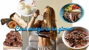 'COSA MANGIO IN DEFINIZIONE COME FITNESS MODEL'