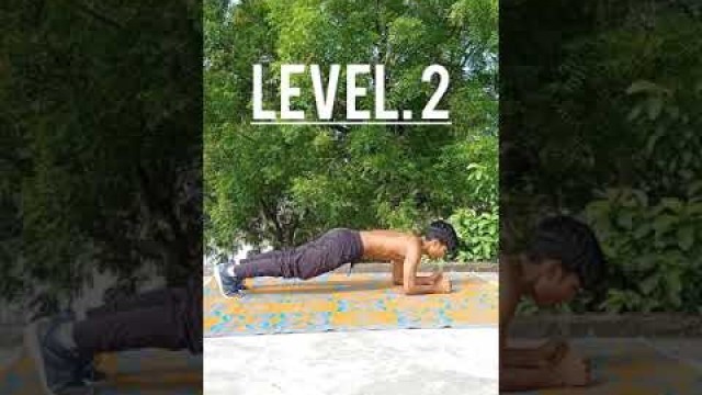 'Plank Levels Beginner To Advance #fitness #shorts'