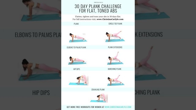 'Total Plank Workout To Loss Belly Fat'