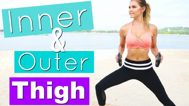 'Inner & Outer Thigh Workout | Rebecca Louise'