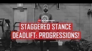 'STAGGERED STANCE DEADLIFT: PROGRESSIONS | MOVEMENT MONDAY | FUKUMOTO FITNESS'