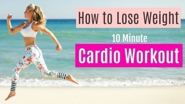 'How to Lose Weight - CARDIO CALORIE BURN | Rebecca Louise'