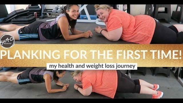 'My First Plus Size Plank EVER! - Plus Size Fitness, Health and Weight Loss - Greater At 40'