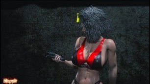 'Resident Evil 2 Remake Ada 80s Fitness outfit'