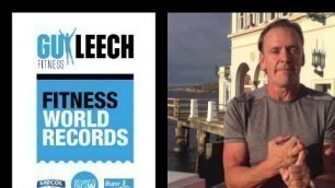 'Guy Leech World Fitness Records Manly No2'