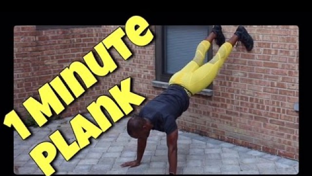 'How to do a Wall Plank | Insane Core 6 Pack Abs Fitness Workout'