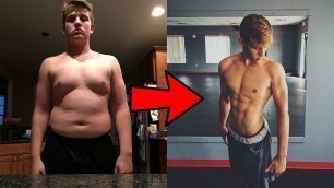 'Aidan Proffitt 2 Year Weight Loss Transformation (15-17)'