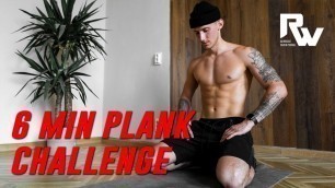 '6 MIN PLANK CHALLENGE / Home Workout for Core, Abs and Shoulders'