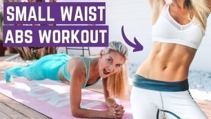 'BEST PLANK workout for a SMALLER WAIST & FLAT ABS'