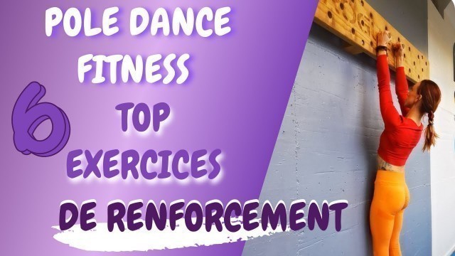 'Pole Dance Fitness // 6 exercices de renforcement au poids du corps'