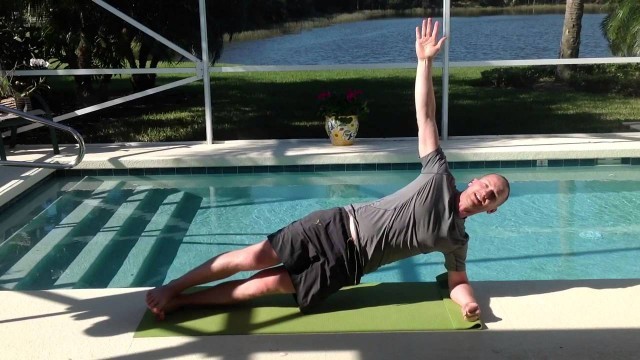 'How to Perform the Side Plank Exercise with Rotation | Great for Core and Mobility'