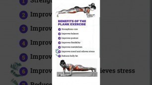 'plank exercise benefits'