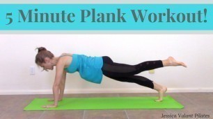 '5 Minute Plank Workout! - Quick Plank Workout You Can Do Anywhere'