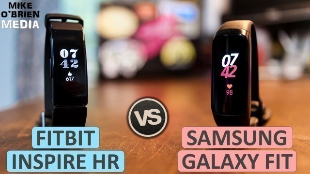 'New Galaxy Fit vs Fitbit Inspire HR (Same Price, VERY Different) - TESTED and Reviewed'