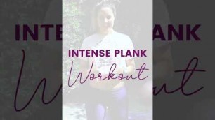 'INTENSE PLANK WORKOUT'