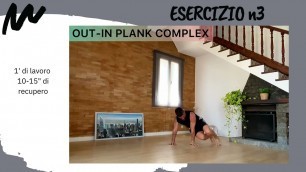 'ESERCIZI OUT IN PLANK COMPLEX #shorts #personaltrainer #gym #pilates #allenamento'