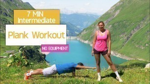 'ab Sekundarstufe 1 | 7 MIN PLANK WORKOUT | Level - Advanced | No Equipment | Song and Timer'